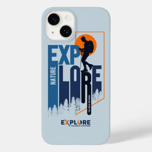 Nature Exploration | メンズ - Case-Mate iPhoneケース (裏面)