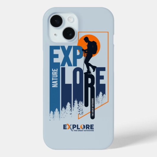 Nature Exploration | メンズ - Case-Mate iPhoneケース (裏面)