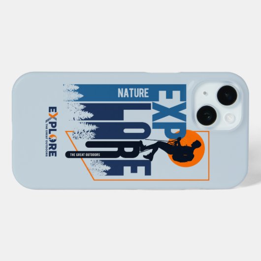 Nature Exploration | メンズ - Case-Mate iPhoneケース (裏面 (横))