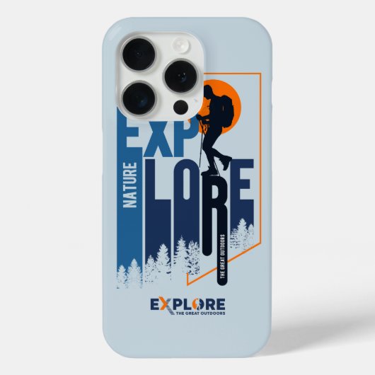 Nature Exploration | メンズ - Case-Mate iPhoneケース (裏面)