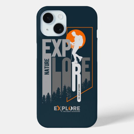 Nature Exploration (2) | メンズ - Case-Mate iPhoneケース (裏面)