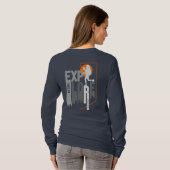 Nature Exploration (2) | レディース長袖 Tシャツ (裏面フル)