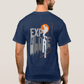 Nature Exploration (2) | 大人っぽい Tシャツ (裏面)
