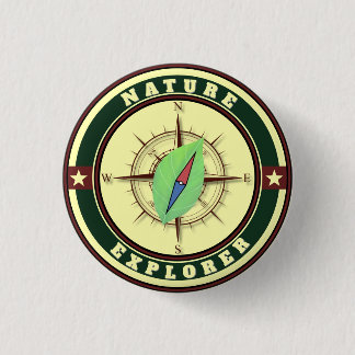 Nature Explorer Badge | Kids Outdoor Award 缶バッジ