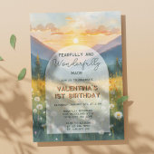 Nature Fearfully & Wonderfully Made Bible Birthday 招待状