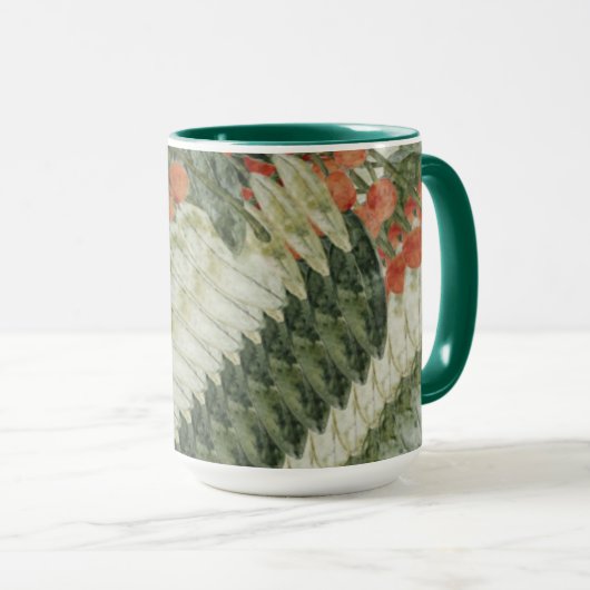 Nature Harmony Abstract Mug マグカップ (正面右)