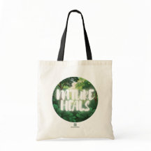 NATURE HEALS トートバッグ