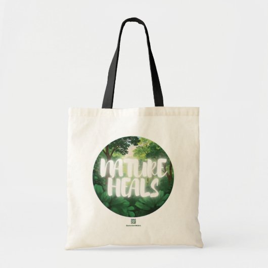 NATURE HEALS トートバッグ (正面)