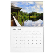 Nature in Florida カレンダー (3月 2026)