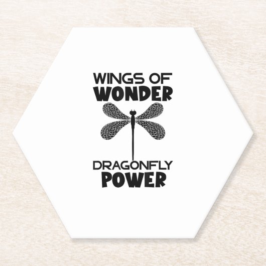 Nature Insect Dragonflies Power Wings Of Wonder Dr ペーパーコースター (正面)