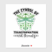 Nature Insect Dragonflies Transformation Beauty Dr シール (シート)