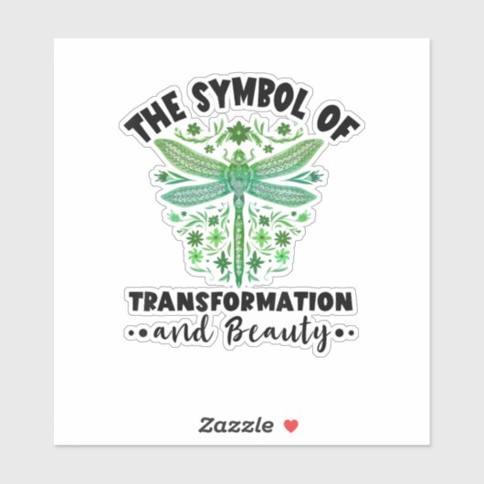 Nature Insect Dragonflies Transformation Beauty Dr シール (シート)