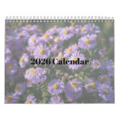Nature inspired 2026 calendar カレンダー (カバー)