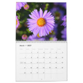 Nature inspired 2026 calendar カレンダー (3月 2027)