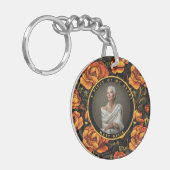 Nature-inspired Gifts For Mom Rose キーホルダー (正面左)