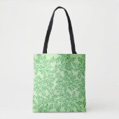 Nature-Inspired Leaf Pattern Tote bag トートバッグ (正面)
