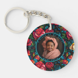 Nature-inspired Unique Gifts For Men Floral Rose キーホルダー