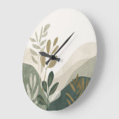 Nature Inspired Wall Clock  ラージ壁時計 (傾斜)