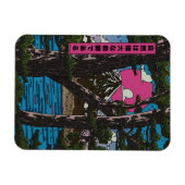 Nature is a great teacher マグネット (横)