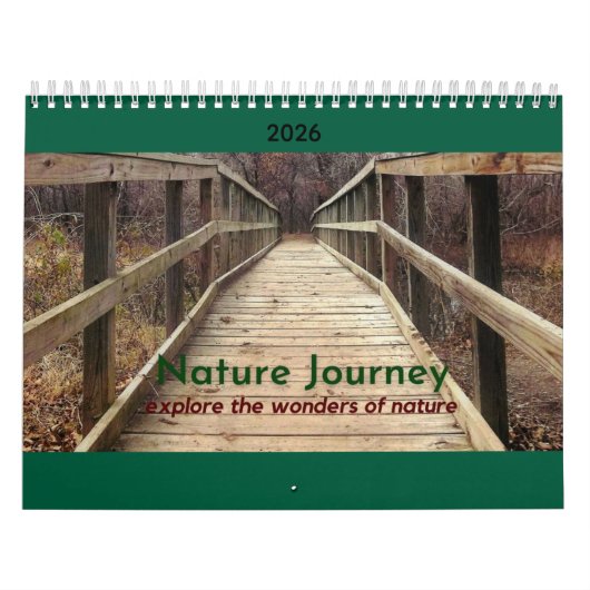 Nature Journey Calendar カレンダー (カバー)