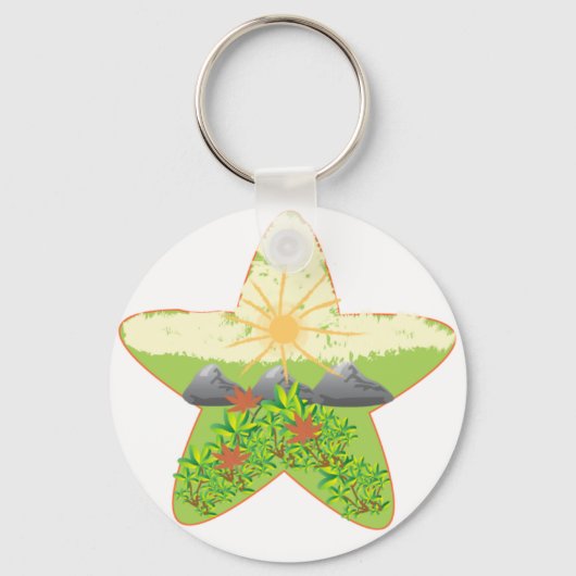 nature key chain キーホルダー (正面)