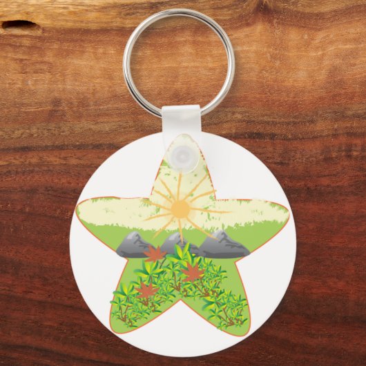 nature key chain キーホルダー (正面)