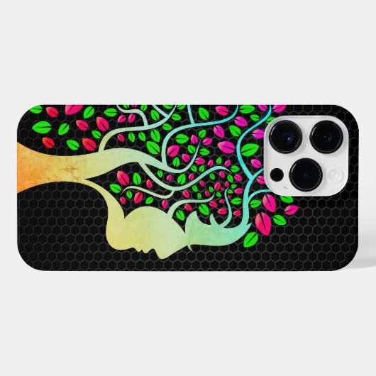 Nature Lady - Green Lady Edition  iPhoneケース (裏面横)