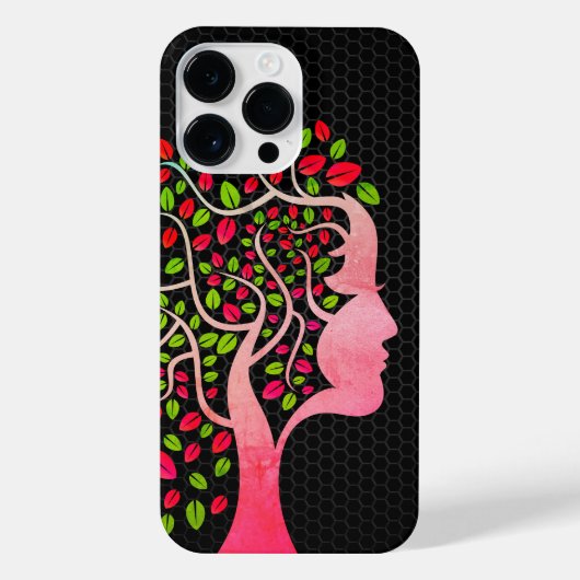 Nature Lady - Pink Lady Edition  iPhoneケース (裏面)