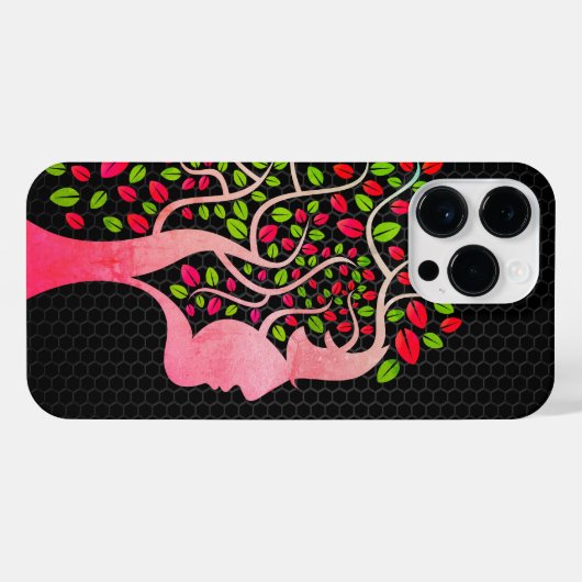 Nature Lady - Pink Lady Edition iPhoneケース (裏面横)