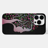 Nature Lady - Retro Pink Shadow Edition  iPhoneケース (裏面横)