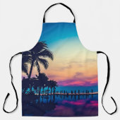 Nature Landscape Pool Palm Trees-25925 エプロン (正面)