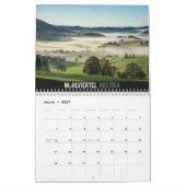Nature Landscapes 2026 Calendar カレンダー (3月 2027)