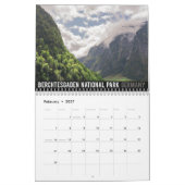 Nature Landscapes 2026 Calendar カレンダー (2月 2027)