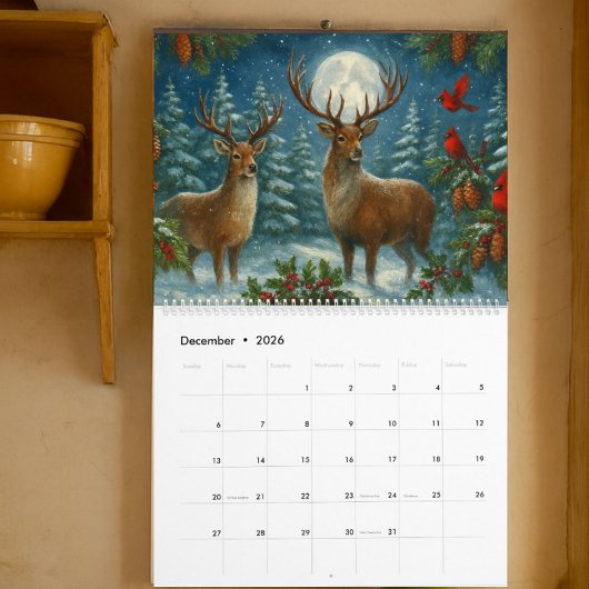 Nature Landscapes Calendar カレンダー