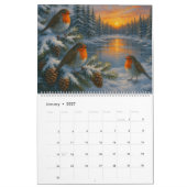 Nature Landscapes Calendar カレンダー (1月 2027)