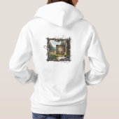 Nature Lover Hoodie – Outside Is the New Offline パーカ (裏面)