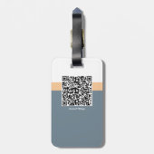 Nature LT05-0426 ラゲッジタグ (裏面縦)