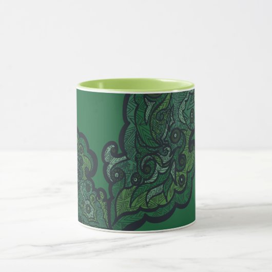 Nature Meets Geometry Mug マグカップ (中央)