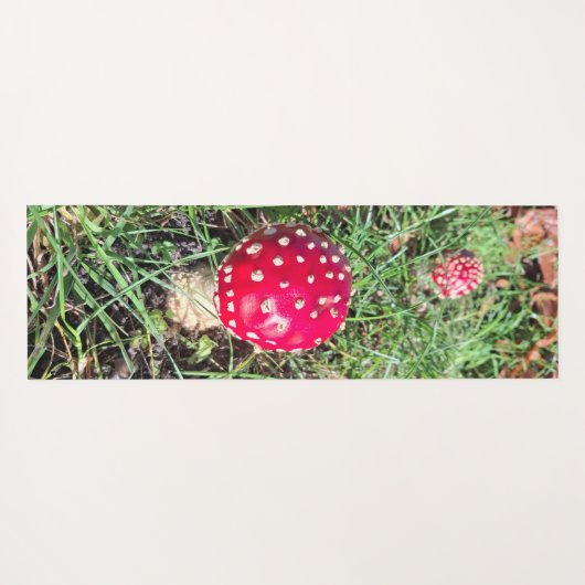 Nature mushroom  ヨガマット (裏面(横))