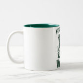 Nature & Outdoor Freedom Art ツートーンマグカップ (左)