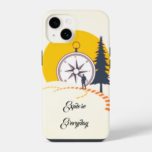 Nature Phone Case – Explore Everyday iPhoneケース (裏面)