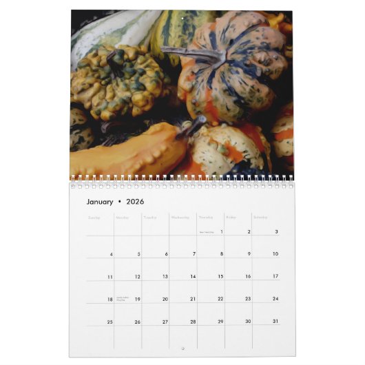 Nature Photo Paintings By Susan カレンダー (1月 2026)