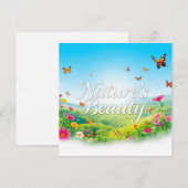 Nature’s Beauty シーズンカード (正面/裏面)