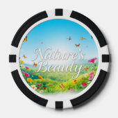 Nature’s Beauty ポーカーチップ (正面)