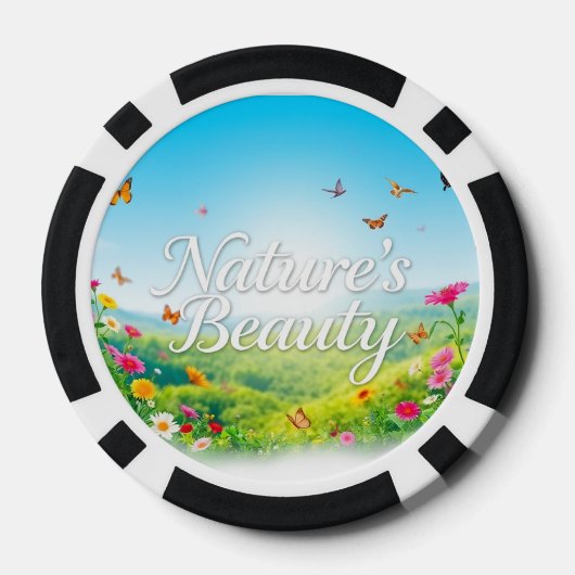 Nature’s Beauty ポーカーチップ (裏面)