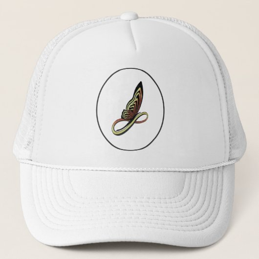 nature’s ETERNAL BUTTERFLY Trucker Hat キャップ (正面)
