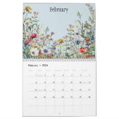 Nature’s Garden 2027  Wall Calendar 12 Months カレンダー (2月 2026)
