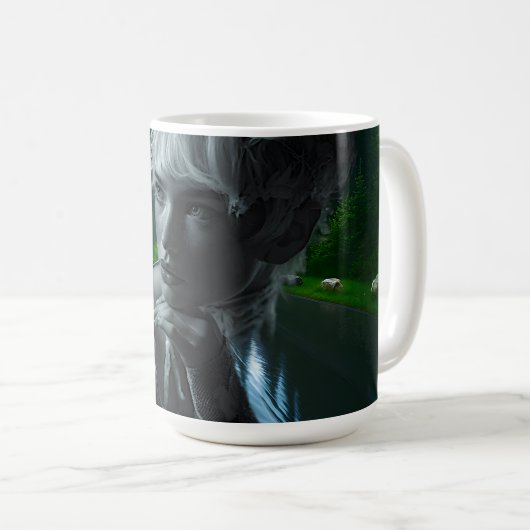 Nature’s Quiet Muse コーヒーマグカップ (正面右)