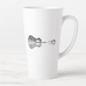 Nature’s Song: Forest Landscape Guitar Art カフェラテマグ (右)