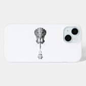 Nature’s Song: Forest Landscape Guitar Art Case-Mate iPhoneケース (裏面 (横))